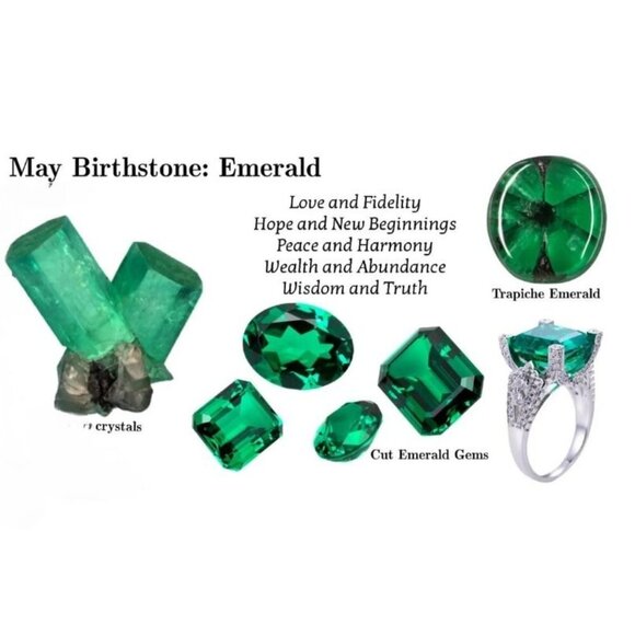 Emerald ✦ Green Lace Agate ✦ Swiss Blue Topaz Heart Pendant 925 Sterling NWT - Picture 7 of 16